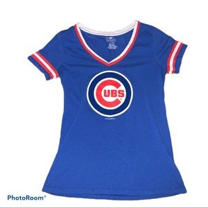Chicago Cubs V neck Woman’s Tee
